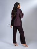 Radiant Red Blazer – A Luxurious Touch of Elegance and Shine