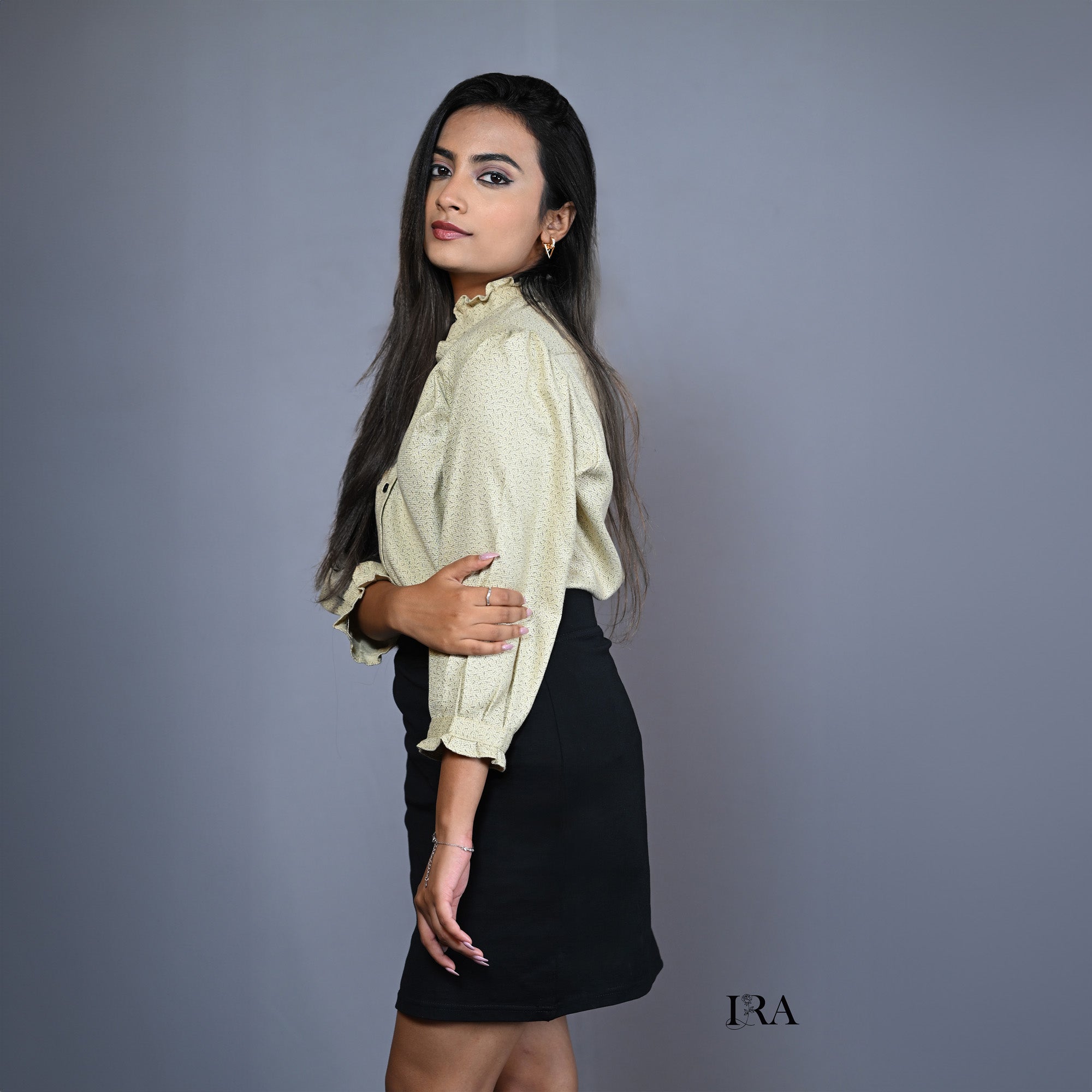 Jute- cotton premium shirt