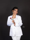 Classic White Blazer – Clean, Elegant, and Effortlessly Chic