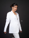 Classic White Blazer – Clean, Elegant, and Effortlessly Chic